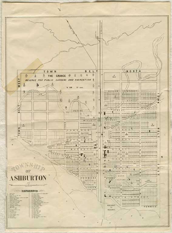 Township of Ashburton. [between 1874 and 1880] 