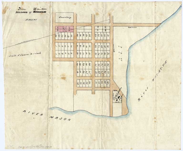 Town of Waiau [before 1866?] 