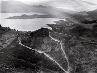 Dyers Pass Road : the Lyttelton Harbour side. [ca. 1920]