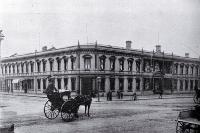 The Terminus Hotel which was directly opposite the Christchurch Railway Station 