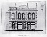 The front elevation of Tattersall's Hotel, Cashel Street, Christchurch [1900]